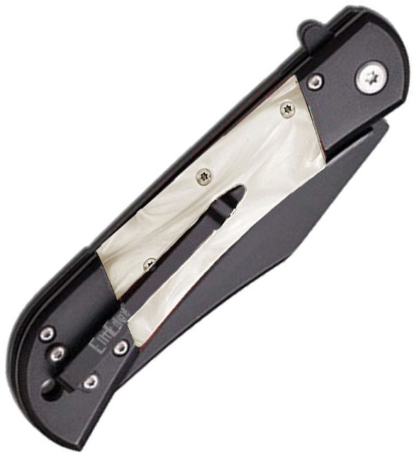 ElitEdge Linerlock A/O Pearl/Black - Assisted