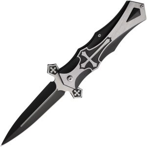 ElitEdge Knight Linerlock A/O Black Dagger