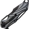 ElitEdge Linerlock A/O Gray Aluminum Handle