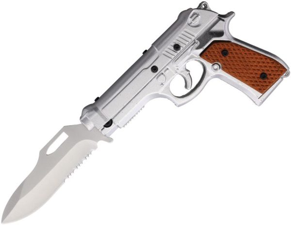 ElitEdge Pistol Linerlock A/O Orange G10