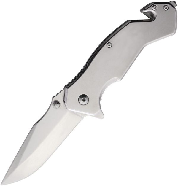 ElitEdge Linerlock A/O Silver Stainless