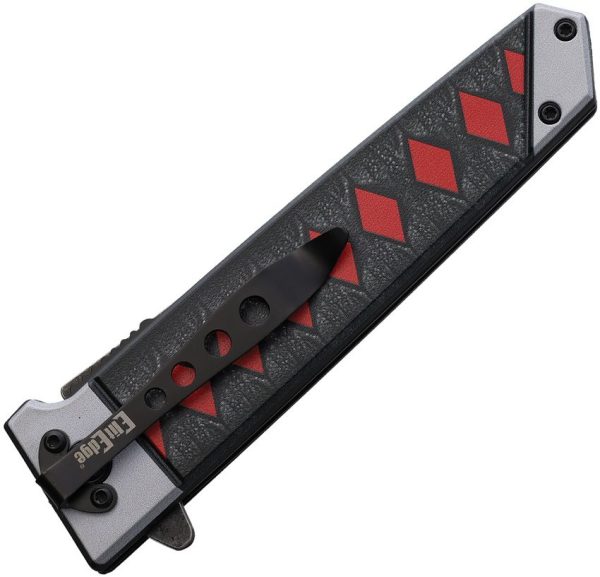 ElitEdge Linerlock A/O Tanto - Black Stonewash 420C