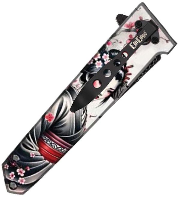 ElitEdge Maiko Linerlock A/O Tanto - Black 420C