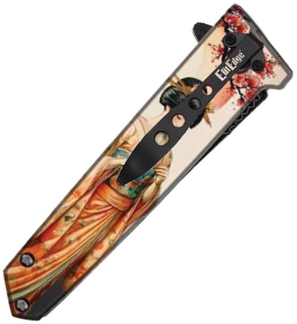 ElitEdge Maiko Linerlock A/O Tanto - Black 420C