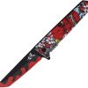 ElitEdge Red Demon Linerlock A/O Tanto - 420C