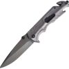 ElitEdge Rescue Linerlock A/O Gray TiNi Spear