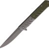 ElitEdge Linerlock A/O Green G10 Handle Folder