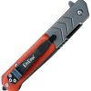 ElitEdge Linerlock A/O Wood Handle Serrated Tanto