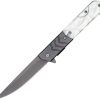 ElitEdge Linerlock A/O Assisted Folding Knife - Faux MOP