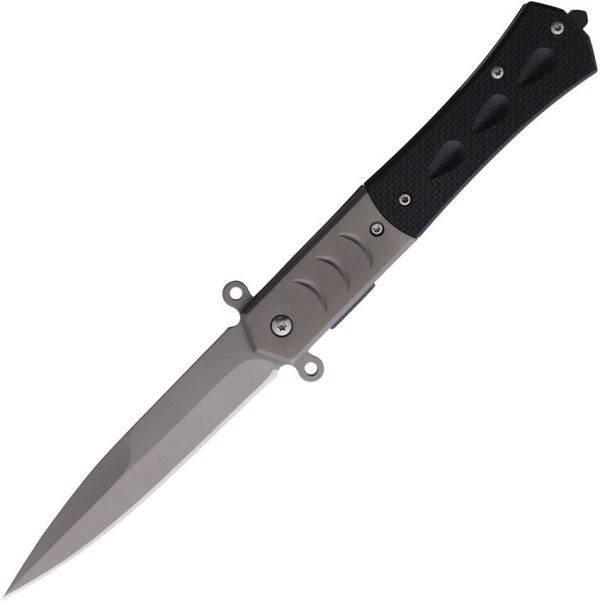 ElitEdge Linerlock A/O Titanium Coated - Black G10
