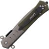 ElitEdge Linerlock A/O Titanium Coated - Green G10