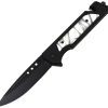 ElitEdge Linerlock A/O Drop Point - Black MOP