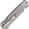 ElitEdge Linerlock A/O Drop Point - Gray G10