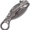 ElitEdge Mermaid Karambit Linerlock - Gray 440C