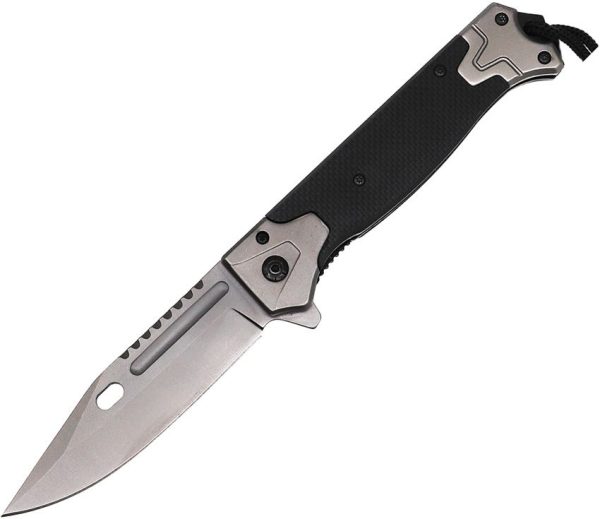ElitEdge Assisted Linerlock - Black G10 4 inch