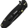 ElitEdge Linerlock A/O Black Assisted Folding Knife