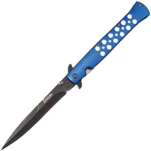 ElitEdge Linerlock A/O Blue Stonewash Assisted Knife