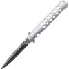 ElitEdge Linerlock A/O Silver Stonewash Assisted Knife