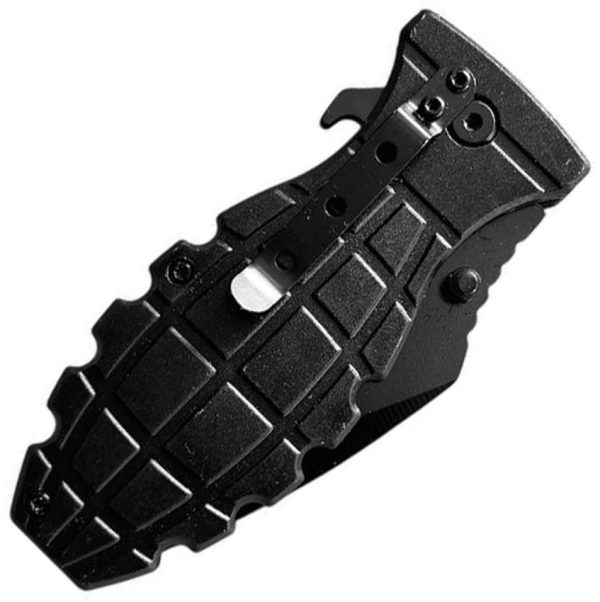 ElitEdge Grenade Linerlock A/O Black Assisted