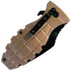 ElitEdge Grenade Linerlock A/O Tan Assisted