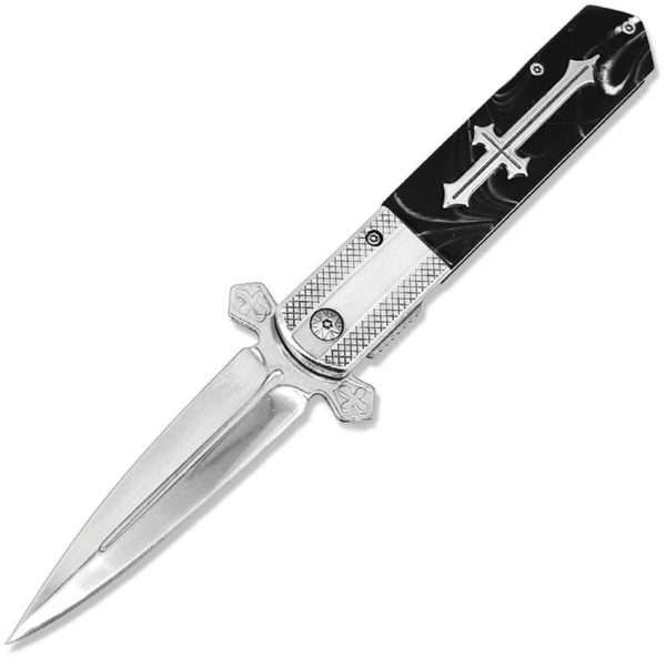 ElitEdge Knight Warrior Linerlock - Black Synthetic