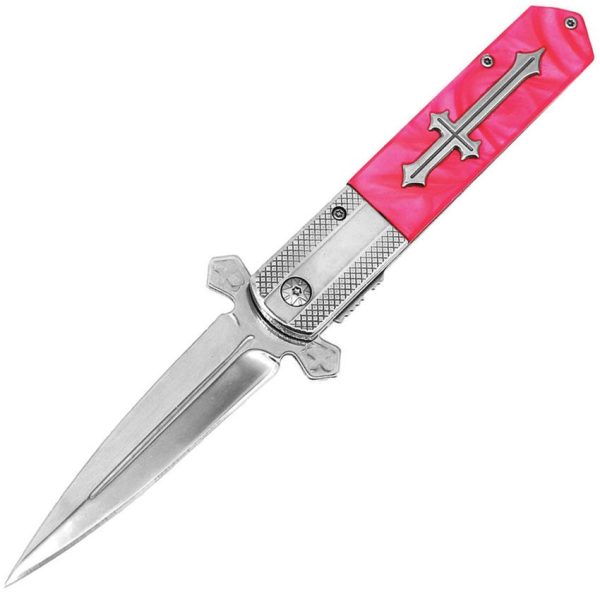 ElitEdge Knight Warrior Linerlock - Pink Synthetic