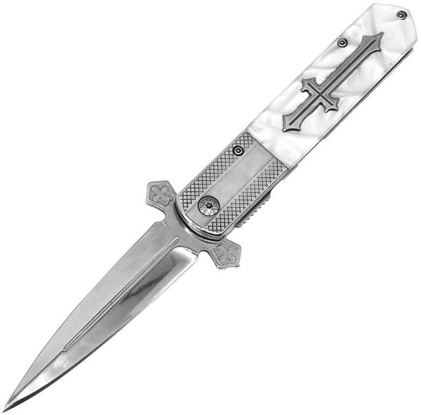 ElitEdge Knight Warrior Linerlock - White Synthetic