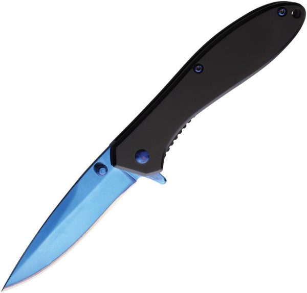 ElitEdge Linerlock A/O - Blue TiNi Blade
