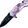ElitEdge Dragon Rescue Linerlock A/O Pink