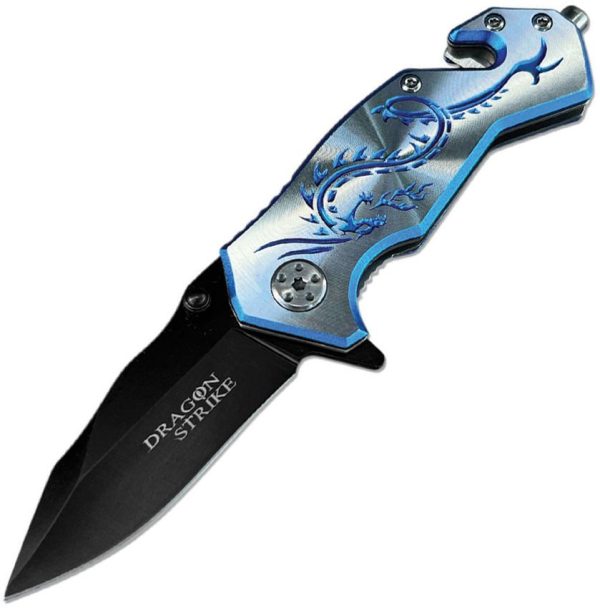 ElitEdge Dragon Rescue Linerlock A/O Blue