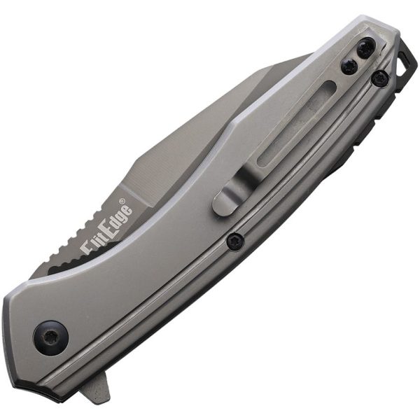 ElitEdge Linerlock A/O Titanium Gray