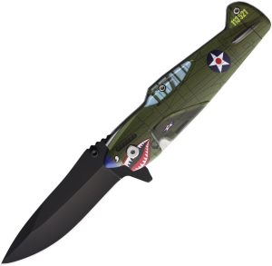 ElitEdge Fighter Plane Linerlock A/O