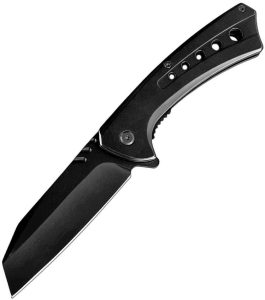 ElitEdge Linerlock A/O Black 3.5 inch Stainless Blade