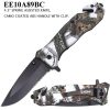 ElitEdge Linerlock A/O Black Camo Multi-Tool Knife
