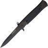 ElitEdge Stiletto Linerlock A/O Black 420C Stonewash