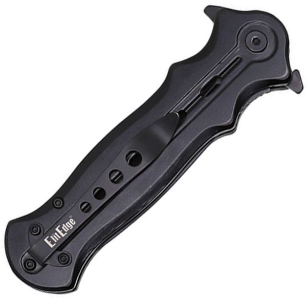 ElitEdge Linerlock Assisted Opening Dagger Black