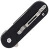 ElitEdge Small Linerlock Black G10 Handle