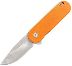 ElitEdge Small Linerlock Orange G10 Handle