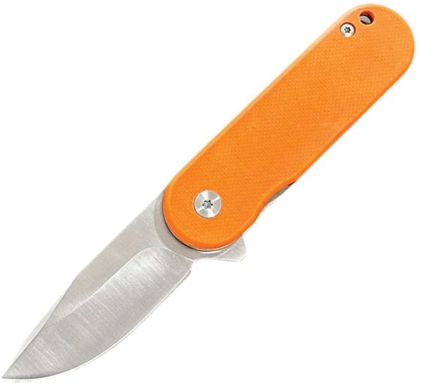 ElitEdge Small Linerlock Orange G10 Handle