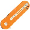 ElitEdge Small Linerlock Orange G10 Handle