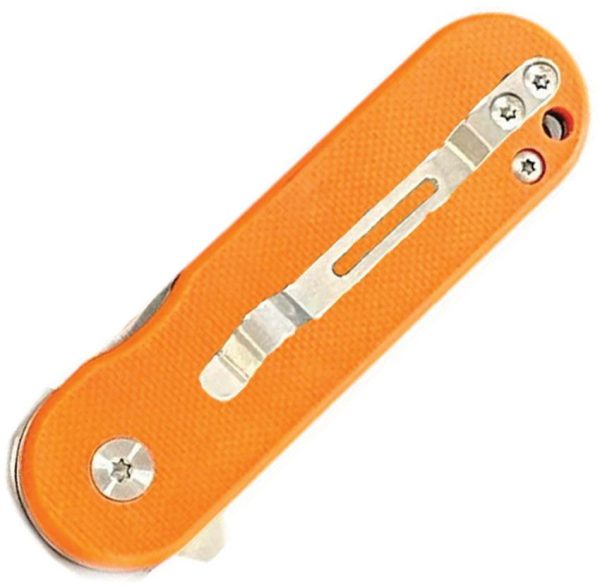 ElitEdge Small Linerlock Orange G10 Handle