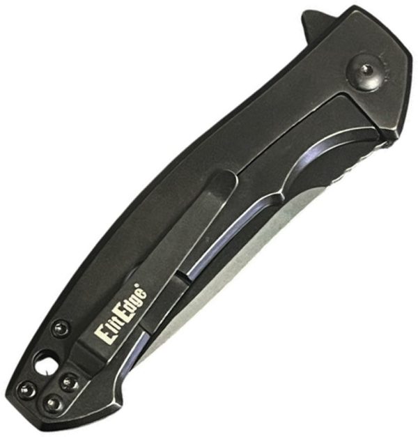 ElitEdge Linerlock CF Carbon Fiber Drop Point