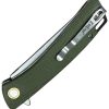 ElitEdge Linerlock Green Micarta D2 Blade