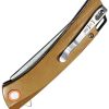 ElitEdge Linerlock Tan Micarta D2 Blade