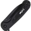 ElitEdge Linerlock Carbon Fiber Black Blade