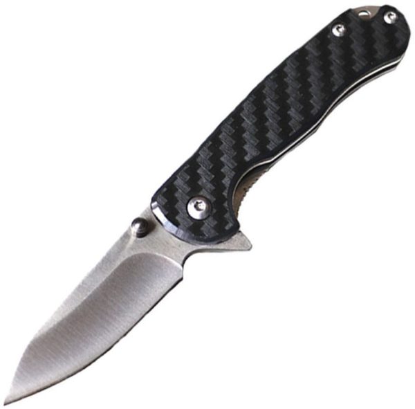 ElitEdge Linerlock Carbon Fiber Satin Blade