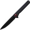 ElitEdge Linerlock Carbon Fiber Black Spear Point