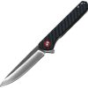 ElitEdge Linerlock Carbon Fiber Satin Spear