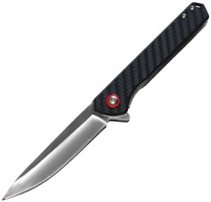 ElitEdge Linerlock Carbon Fiber Satin Spear