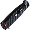 ElitEdge Linerlock Carbon Fiber Drop Point Black